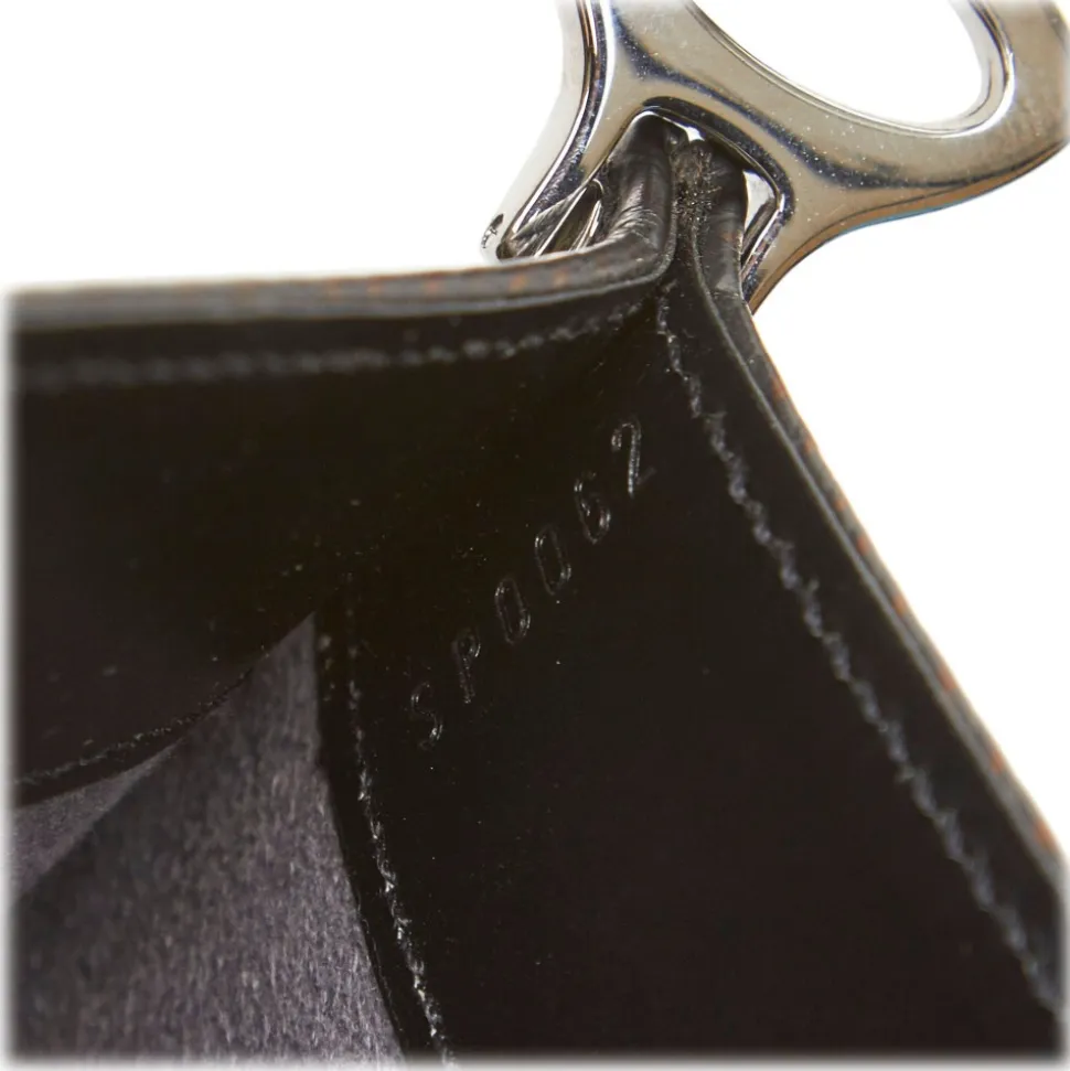Louis Vuitton Vintage - Epi Demi Lune Pochette Bag - Black - Leather and Epi Leather Handbag - Luxury High Quality - Avvenice