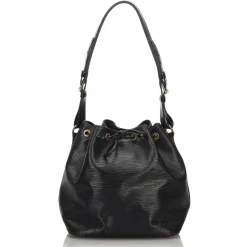 Louis Vuitton Vintage - Epi Petit Noe Bag - Black - Leather and Epi Leather Handbag - Luxury High Quality - Avvenice