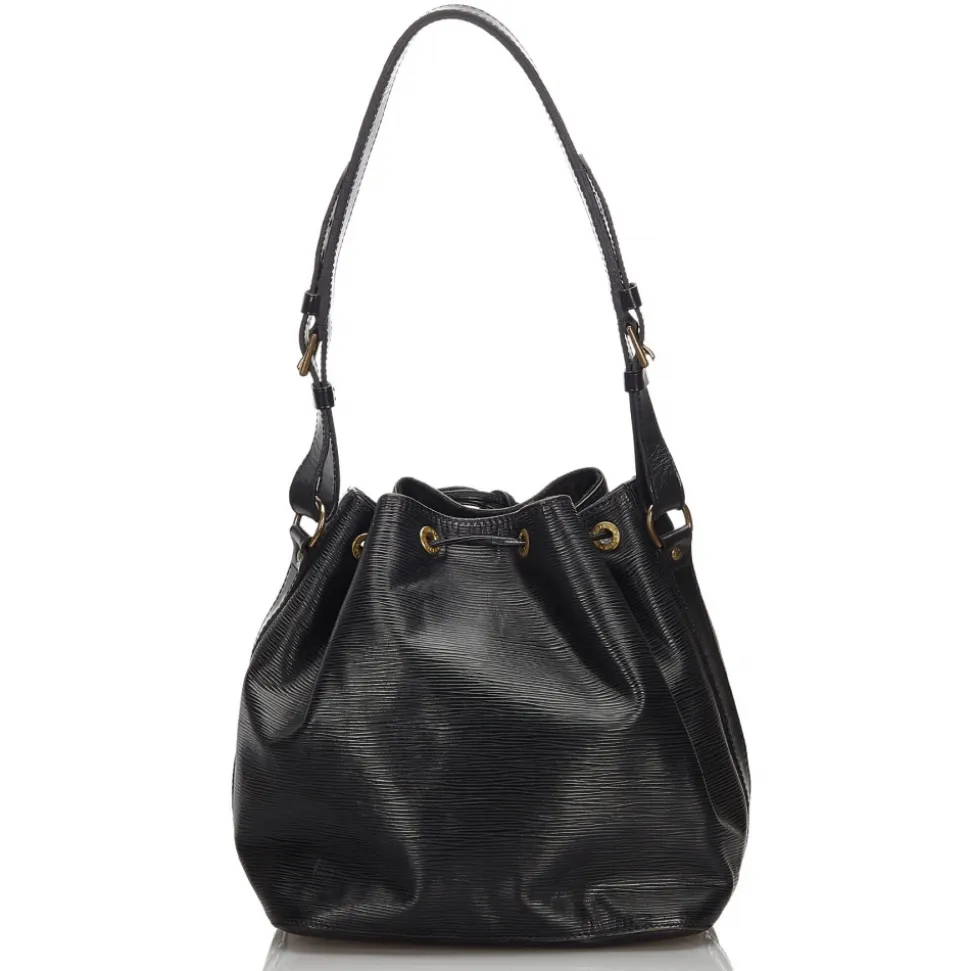 Louis Vuitton Vintage - Epi Petit Noe Bag - Black - Leather and Epi Leather Handbag - Luxury High Quality - Avvenice