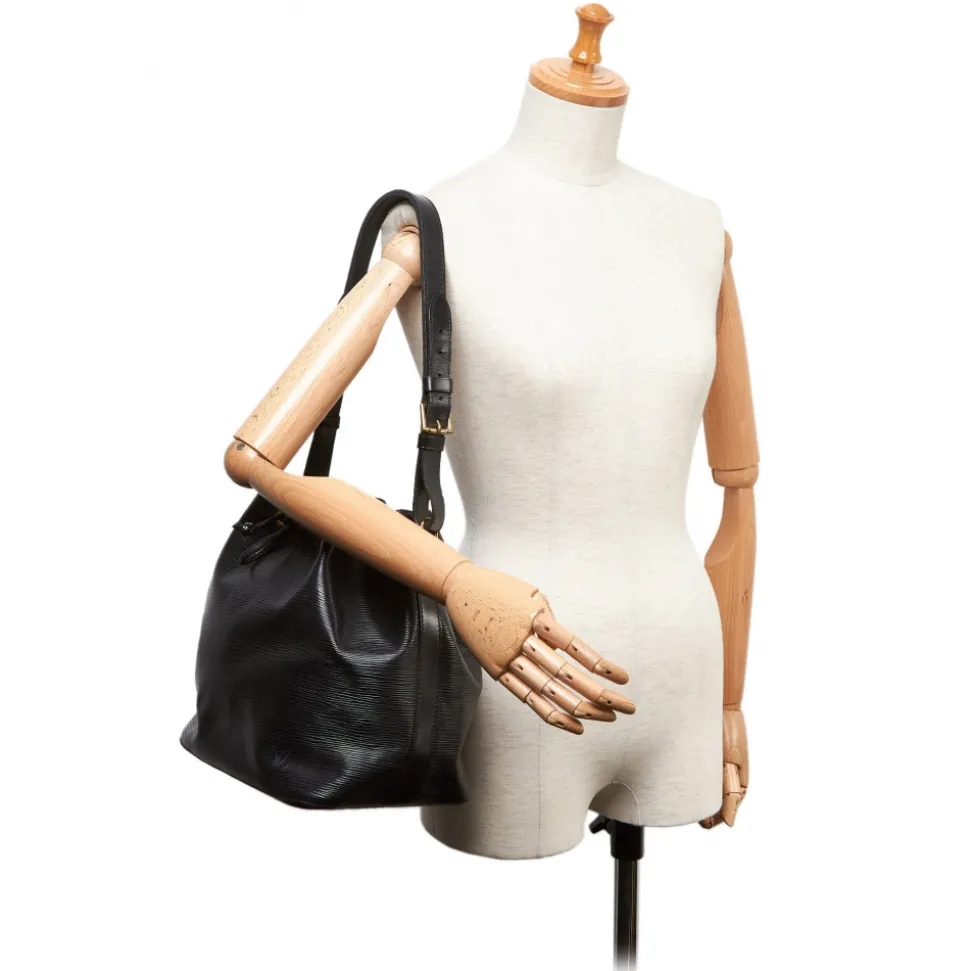 Louis Vuitton Vintage - Epi Petit Noe Bag - Black - Leather and Epi Leather Handbag - Luxury High Quality - Avvenice