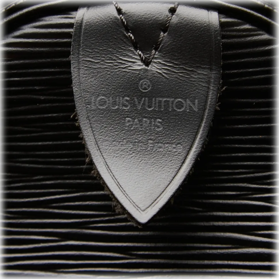 Louis Vuitton Vintage - Epi Keepall 50 Bag - Black - Leather and Epi Leather Handbag - Luxury High Quality - Avvenice