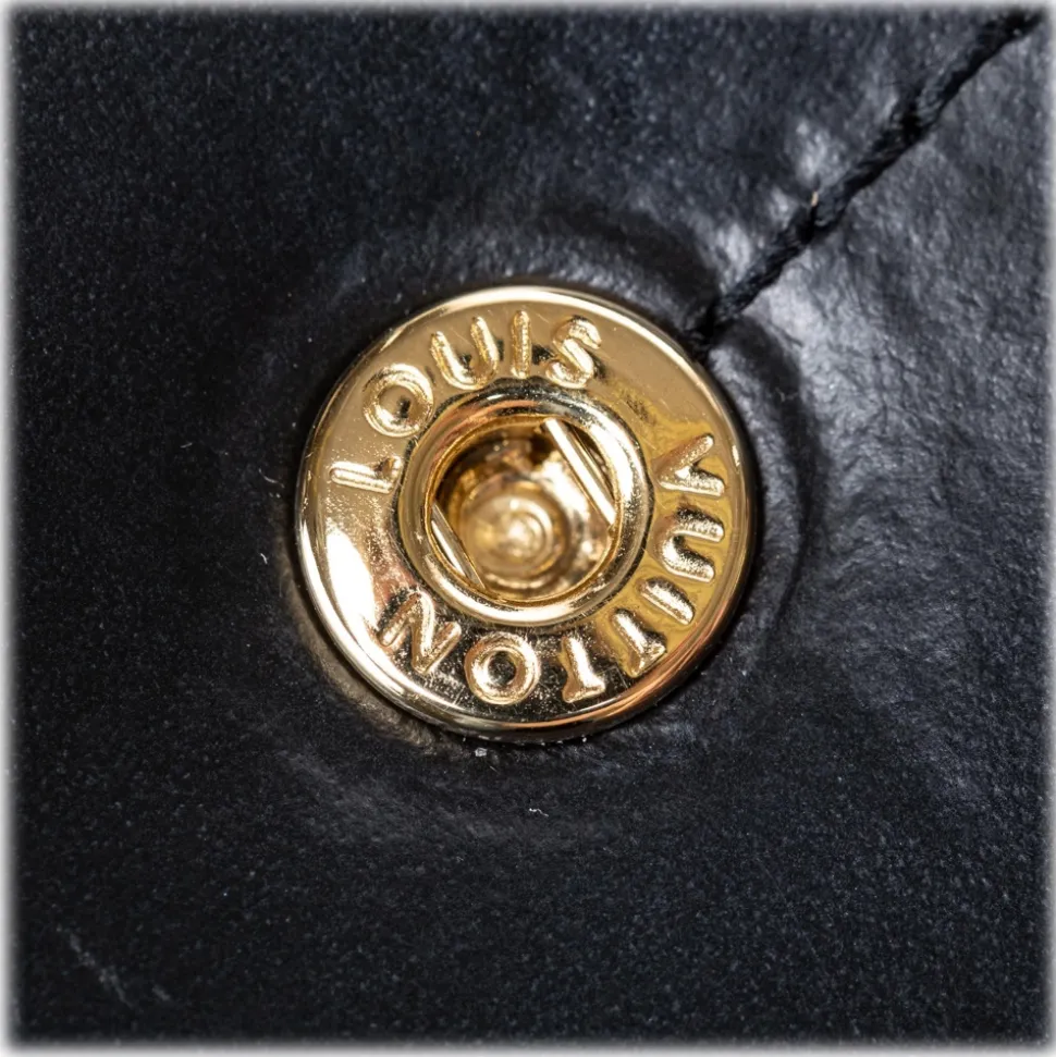 Louis Vuitton Vintage - Epi Honfleur Bag - Black - Leather and Epi Leather Handbag - Luxury High Quality - Avvenice