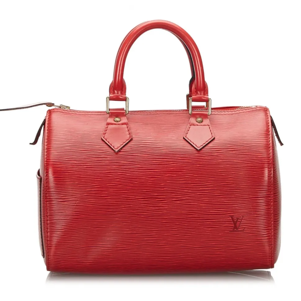 Louis Vuitton Vintage - Epi Speedy 25 Bag - Red - Leather and Epi Leather Handbag - Luxury High Quality - Avvenice