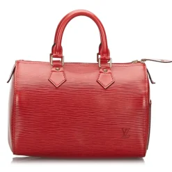 Louis Vuitton Vintage - Epi Speedy 25 Bag - Red - Leather and Epi Leather Handbag - Luxury High Quality - Avvenice