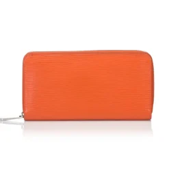 Louis Vuitton Vintage - Epi Zippy Wallet - Orange - Leather and Epi Leather Wallet - Luxury High Quality - Avvenice