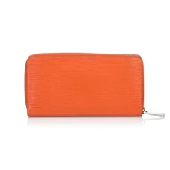Louis Vuitton Vintage - Epi Zippy Wallet - Orange - Leather and Epi Leather Wallet - Luxury High Quality - Avvenice