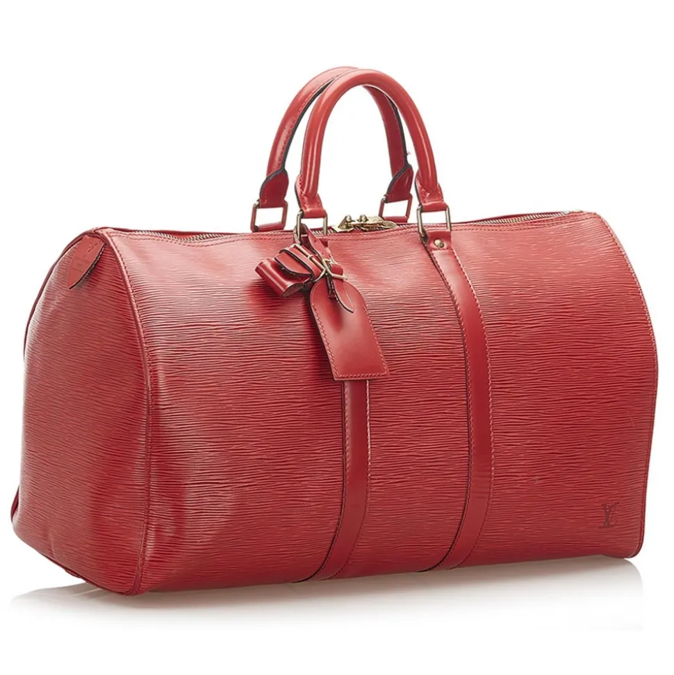 Louis Vuitton Vintage - Epi Keepall 45 - Brown - Epi Leather Travel Bag - Luxury High Quality - Avvenice