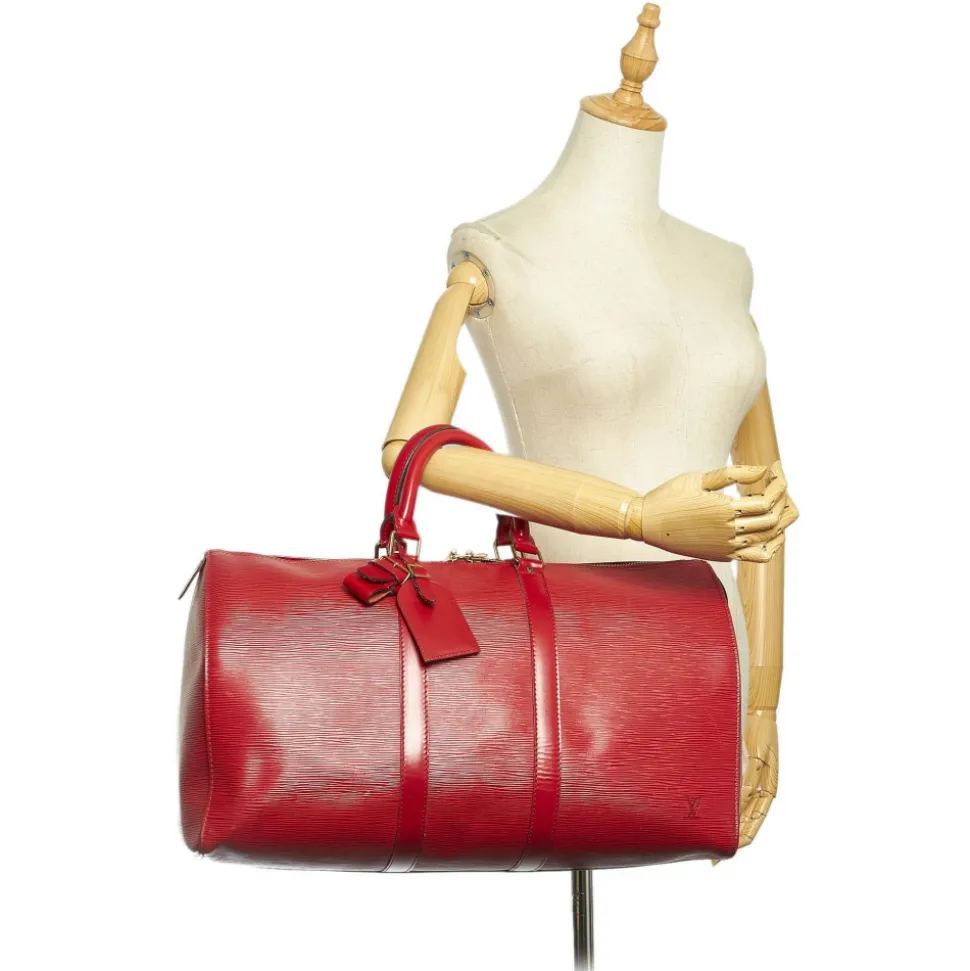 Louis Vuitton Vintage - Epi Keepall 45 - Brown - Epi Leather Travel Bag - Luxury High Quality - Avvenice