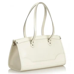 Louis Vuitton Vintage - Epi Madeleine PM Bag - White - Leather and Epi Leather Handbag - Luxury High Quality - Avvenice