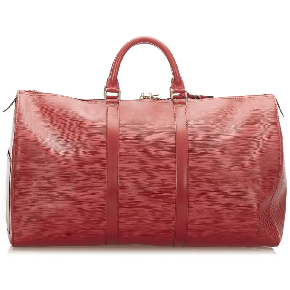 Louis Vuitton Vintage - Epi Keepall 50 - Red - Epi Leather Travel Bag - Luxury High Quality - Avvenice
