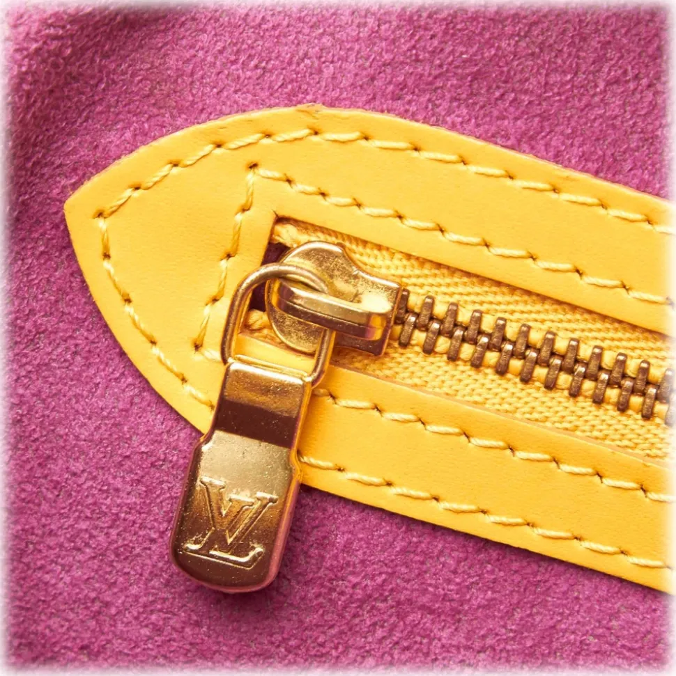 Louis Vuitton Vintage - Epi Saint Jacques PM Long Strap Bag - Yellow - Leather and Epi Leather Handbag - Luxury High Quality - Avvenice