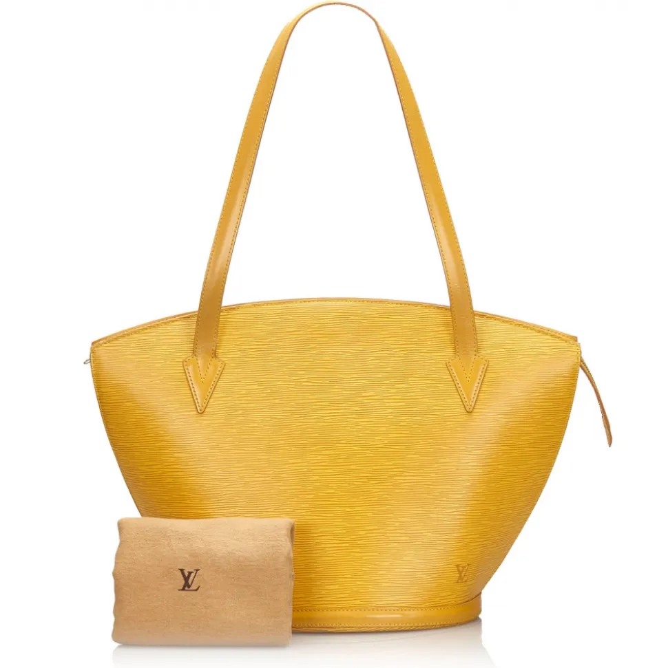 Louis Vuitton Vintage - Epi Saint Jacques PM Long Strap Bag - Yellow - Leather and Epi Leather Handbag - Luxury High Quality - Avvenice