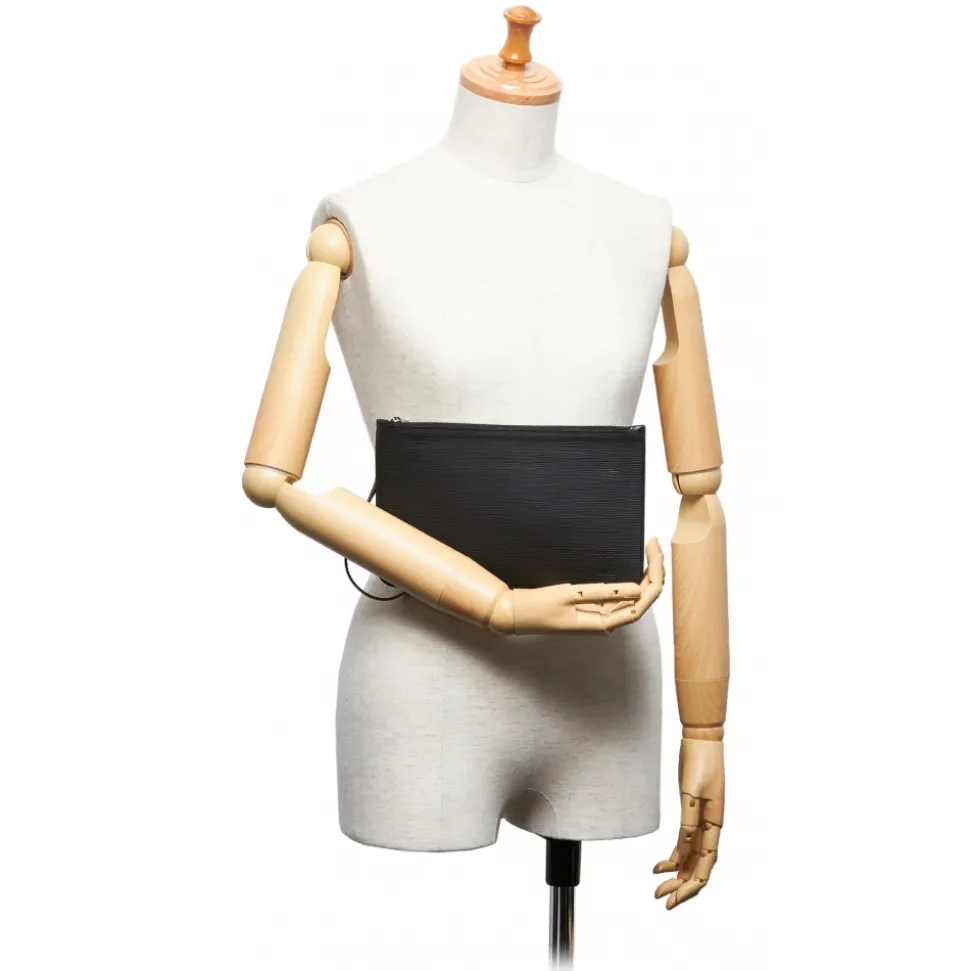 Louis Vuitton Vintage - Epi Pouch - Black - Leather and Epi Leather Pouch - Luxury High Quality - Avvenice