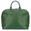 Louis Vuitton Vintage - Epi Alma PM - Green - Leather and Epi Leather Handbag - Luxury High Quality - Avvenice
