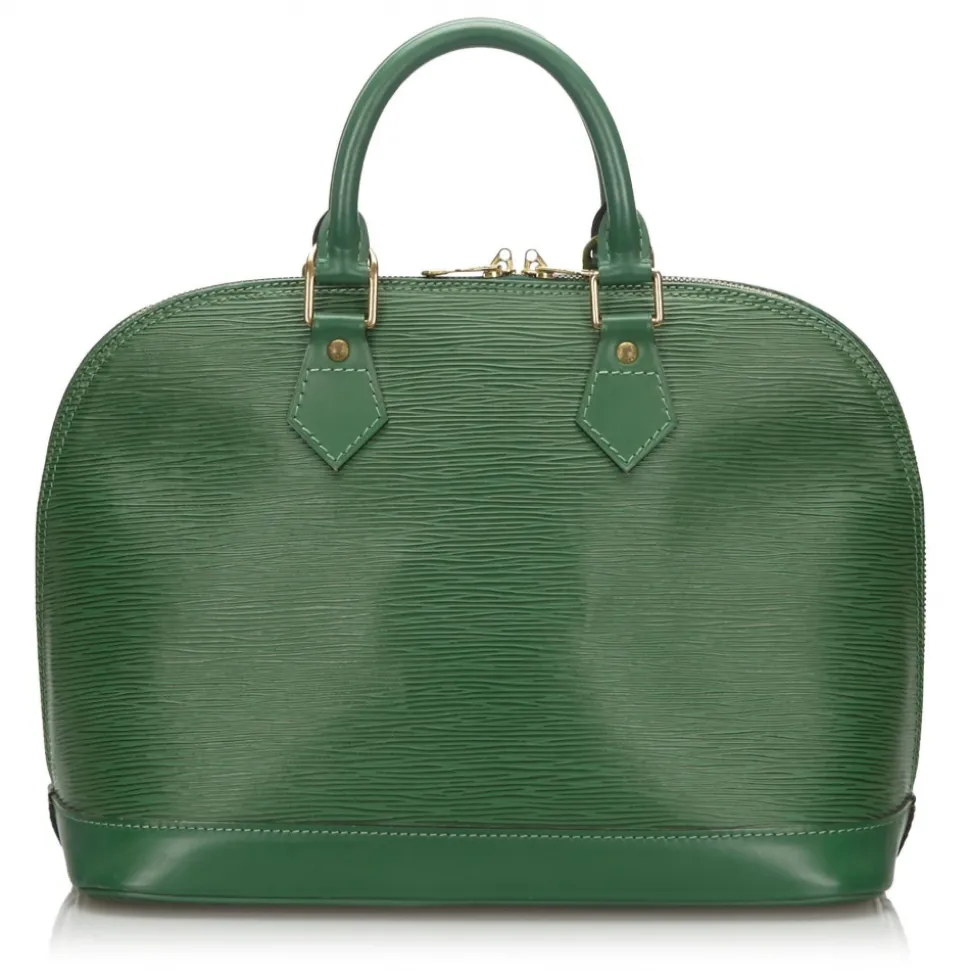 Louis Vuitton Vintage - Epi Alma PM - Green - Leather and Epi Leather Handbag - Luxury High Quality - Avvenice