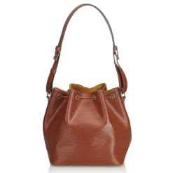 Louis Vuitton Vintage - Epi Petit Noe Bag - Brown - Leather and Epi Leather Handbag - Luxury High Quality - Avvenice