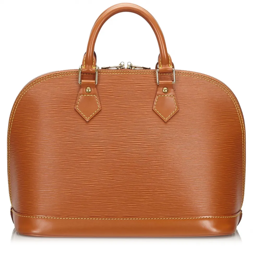 Louis Vuitton Vintage - Epi Alma PM Bag - Brown - Leather and Epi Leather Handbag - Luxury High Quality - Avvenice