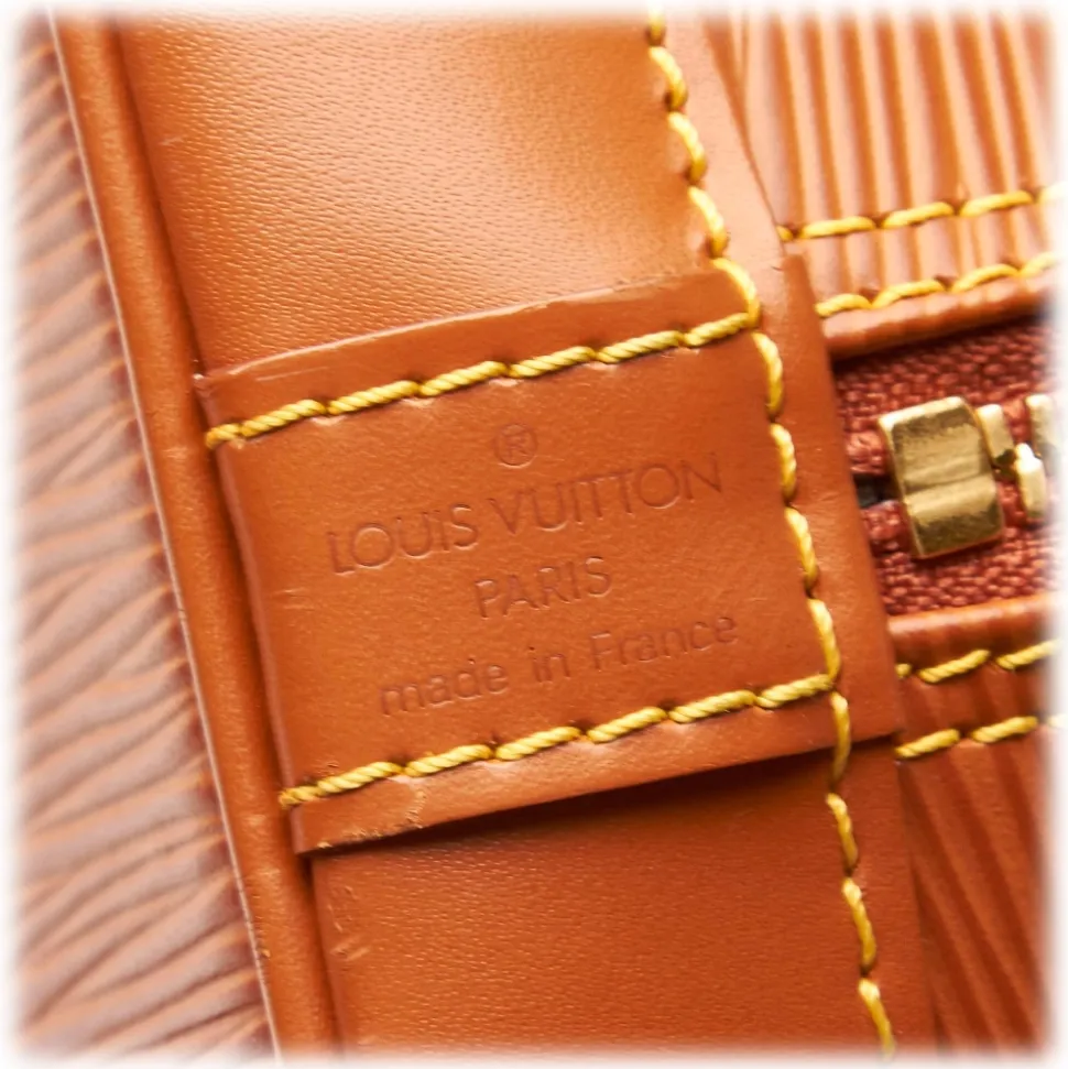Louis Vuitton Vintage - Epi Alma PM Bag - Brown - Leather and Epi Leather Handbag - Luxury High Quality - Avvenice
