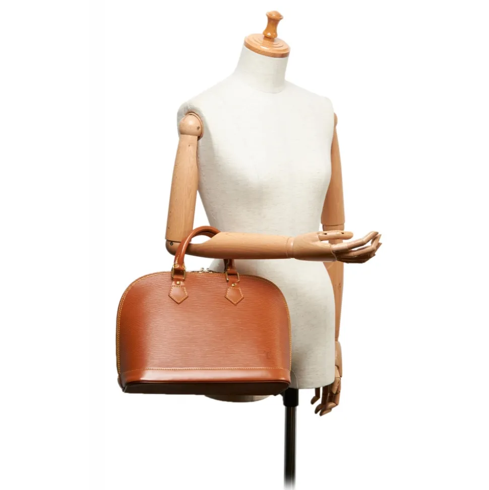 Louis Vuitton Vintage - Epi Alma PM Bag - Brown - Leather and Epi Leather Handbag - Luxury High Quality - Avvenice
