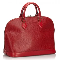Louis Vuitton Vintage - Epi Alma PM Bag - Red - Leather and Epi Leather Handbag - Luxury High Quality - Avvenice