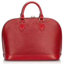 Louis Vuitton Vintage - Epi Alma PM Bag - Red - Leather and Epi Leather Handbag - Luxury High Quality - Avvenice