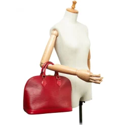 Louis Vuitton Vintage - Epi Alma PM Bag - Red - Leather and Epi Leather Handbag - Luxury High Quality - Avvenice