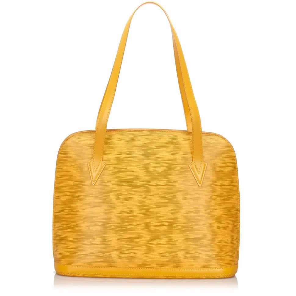 Louis Vuitton Vintage - Epi Lussac Bag - Yellow - Leather and Epi Leather Handbag - Luxury High Quality - Avvenice