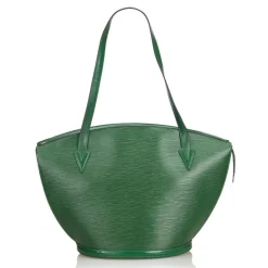 Louis Vuitton Vintage - Epi Saint Jacques Long Strap GM Bag - Green - Leather and Epi Leather Handbag - Luxury High Quality - Avvenice