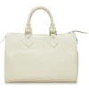 Louis Vuitton Vintage - Epi Speedy 30 - White - Leather Handbag - Luxury High Quality - Avvenice
