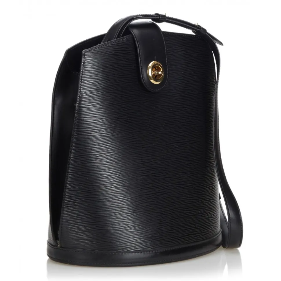 Louis Vuitton Vintage - Epi Cluny Bag - Black - Leather and Epi Leather Handbag - Luxury High Quality - Avvenice