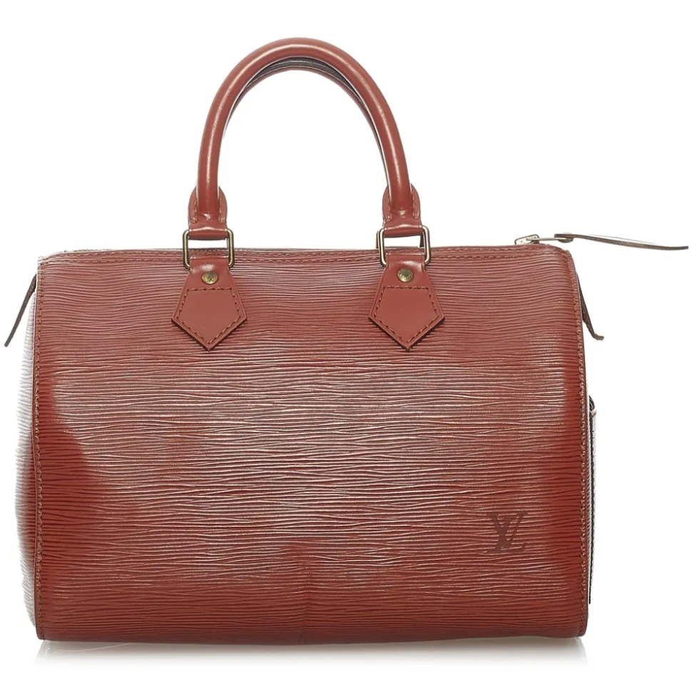 Louis Vuitton Vintage - Epi Speedy 25 - Brown - Leather Handbag - Luxury High Quality - Avvenice