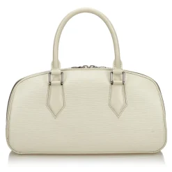 Louis Vuitton Vintage - Epi Jasmine Bag - White - Leather and Epi Leather Handbag - Luxury High Quality - Avvenice