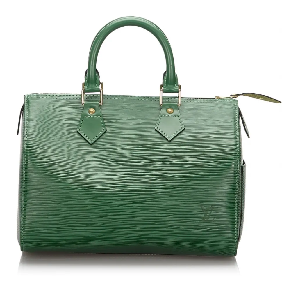Louis Vuitton Vintage - Epi Speedy 25 Bag - Green - Leather Handbag - Luxury High Quality - Avvenice