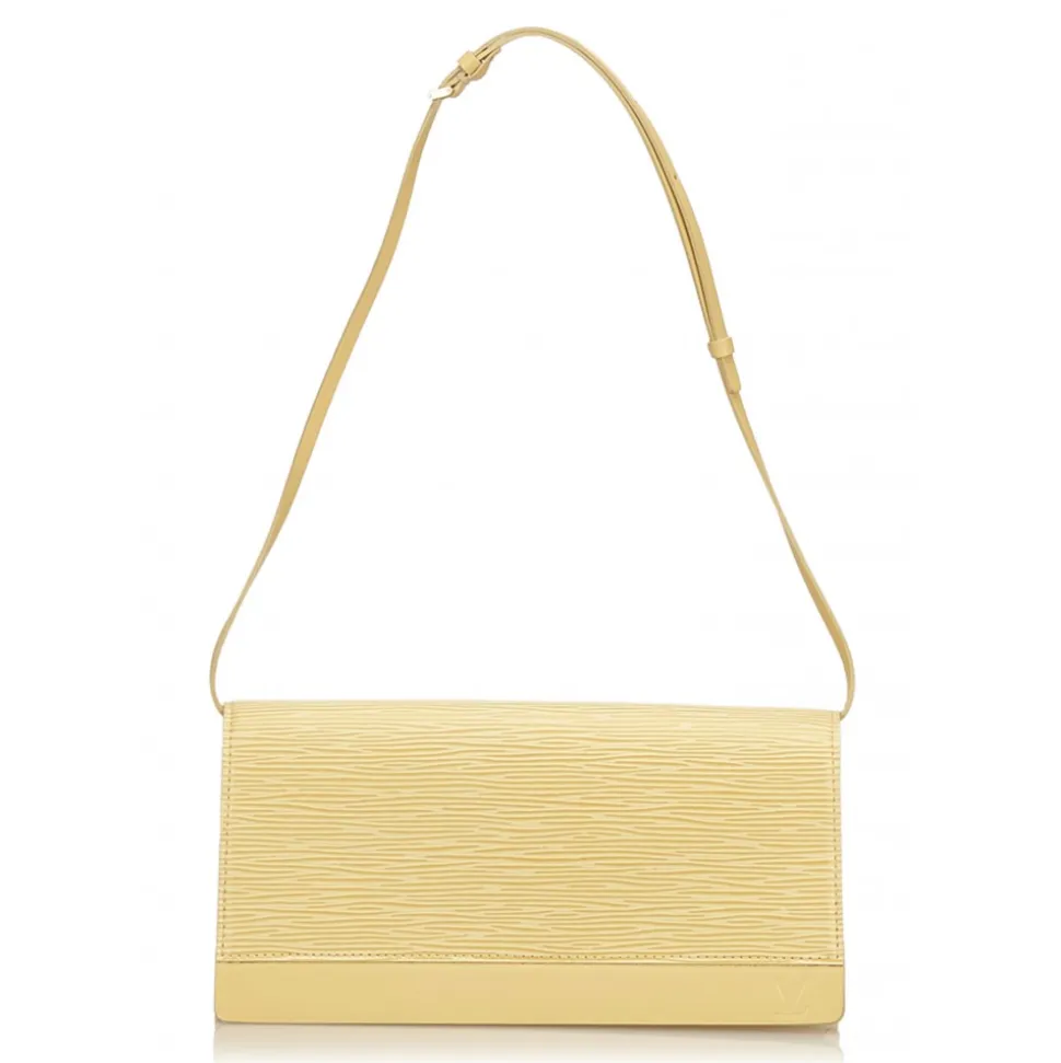 Louis Vuitton Vintage - Epi Honfleur Bag - Cream - Leather and Epi Leather Handbag - Luxury High Quality - Avvenice
