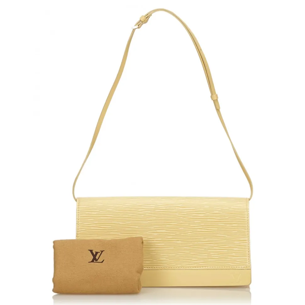 Louis Vuitton Vintage - Epi Honfleur Bag - Cream - Leather and Epi Leather Handbag - Luxury High Quality - Avvenice