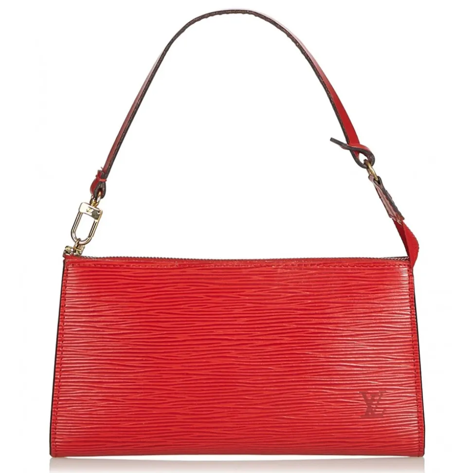 Louis Vuitton Vintage - Epi Pochette Accessoires Bag - Red - Leather and Epi Leather Handbag - Luxury High Quality - Avvenice