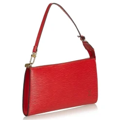 Louis Vuitton Vintage - Epi Pochette Accessoires Bag - Red - Leather and Epi Leather Handbag - Luxury High Quality - Avvenice
