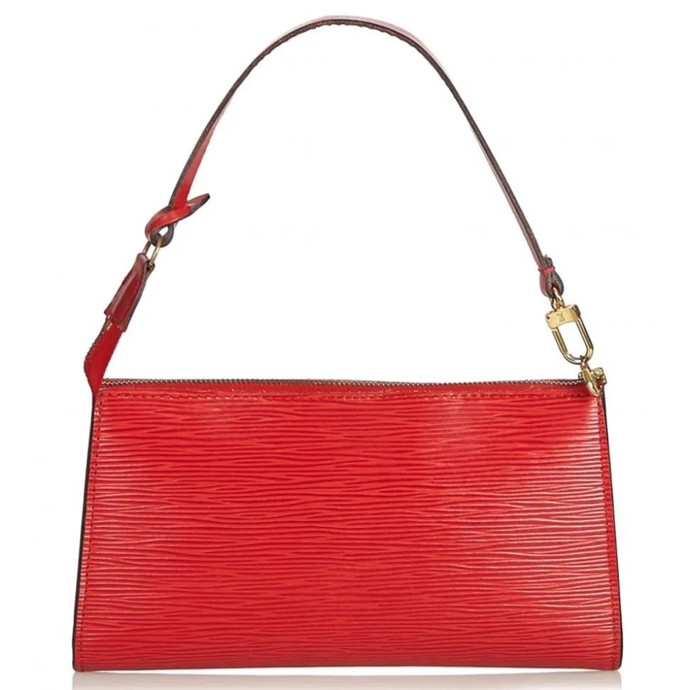 Louis Vuitton Vintage - Epi Pochette Accessoires Bag - Red - Leather and Epi Leather Handbag - Luxury High Quality - Avvenice