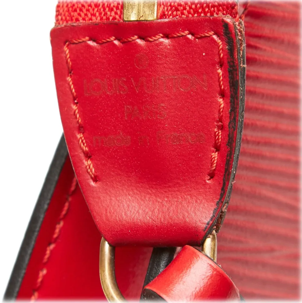 Louis Vuitton Vintage - Epi Pochette Accessoires Bag - Red - Leather and Epi Leather Handbag - Luxury High Quality - Avvenice