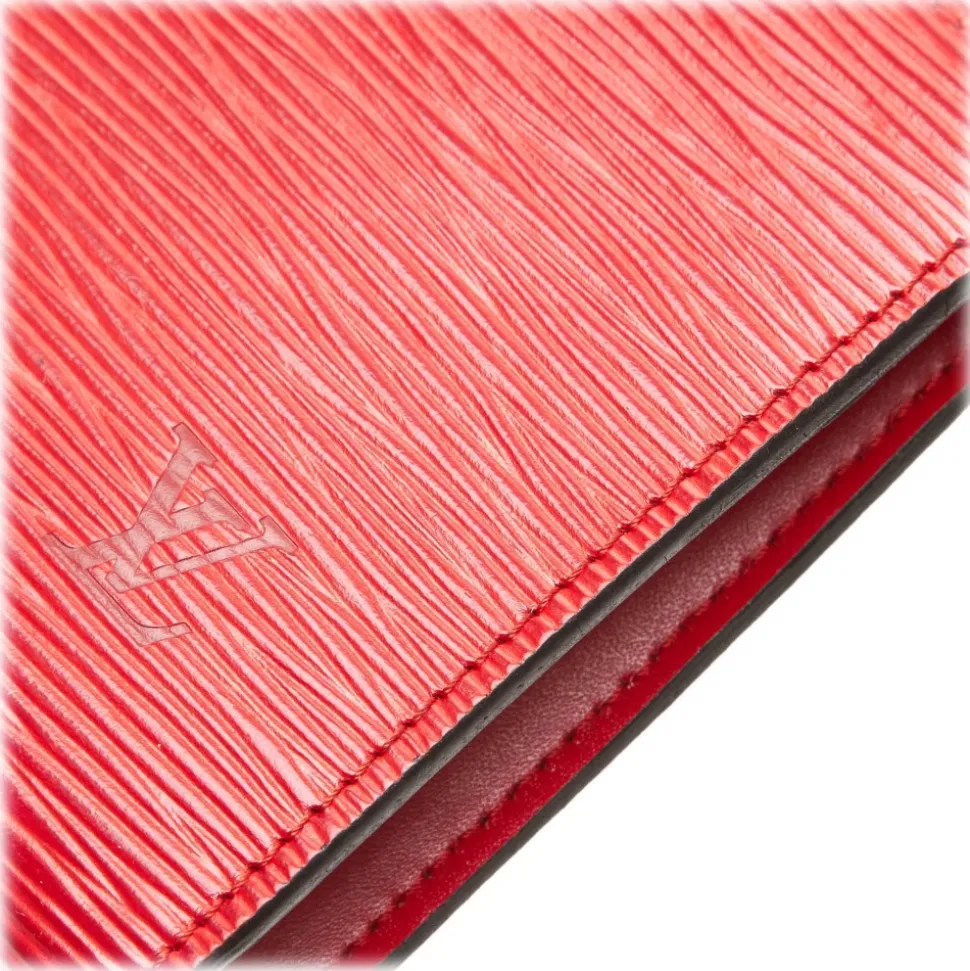 Louis Vuitton Vintage - Epi Pochette Accessoires Bag - Red - Leather and Epi Leather Handbag - Luxury High Quality - Avvenice