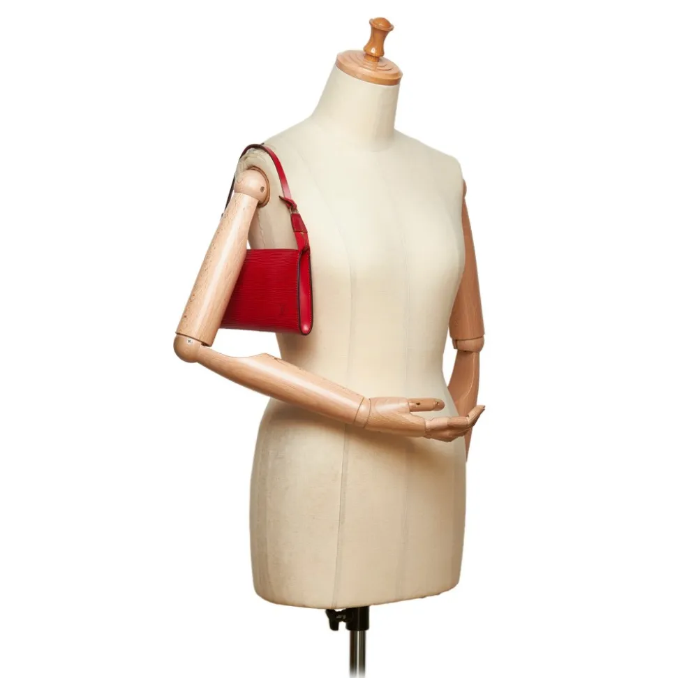 Louis Vuitton Vintage - Epi Pochette Accessoires Bag - Red - Leather and Epi Leather Handbag - Luxury High Quality - Avvenice