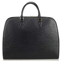 Louis Vuitton Vintage - Epi Sorbonne Bag - Black - Leather and Epi Leather Handbag - Luxury High Quality - Avvenice