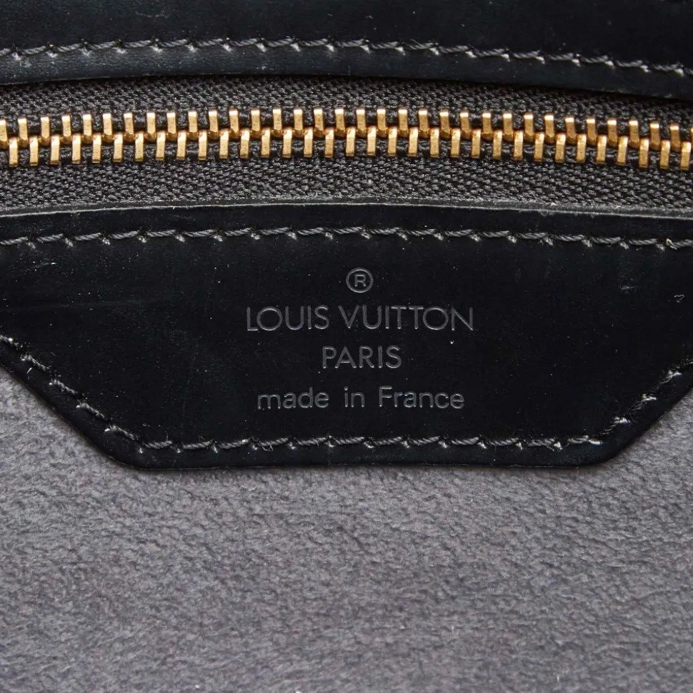 Louis Vuitton Vintage - Epi Sorbonne Bag - Black - Leather and Epi Leather Handbag - Luxury High Quality - Avvenice