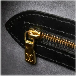 Louis Vuitton Vintage - Epi Sorbonne Bag - Black - Leather and Epi Leather Handbag - Luxury High Quality - Avvenice