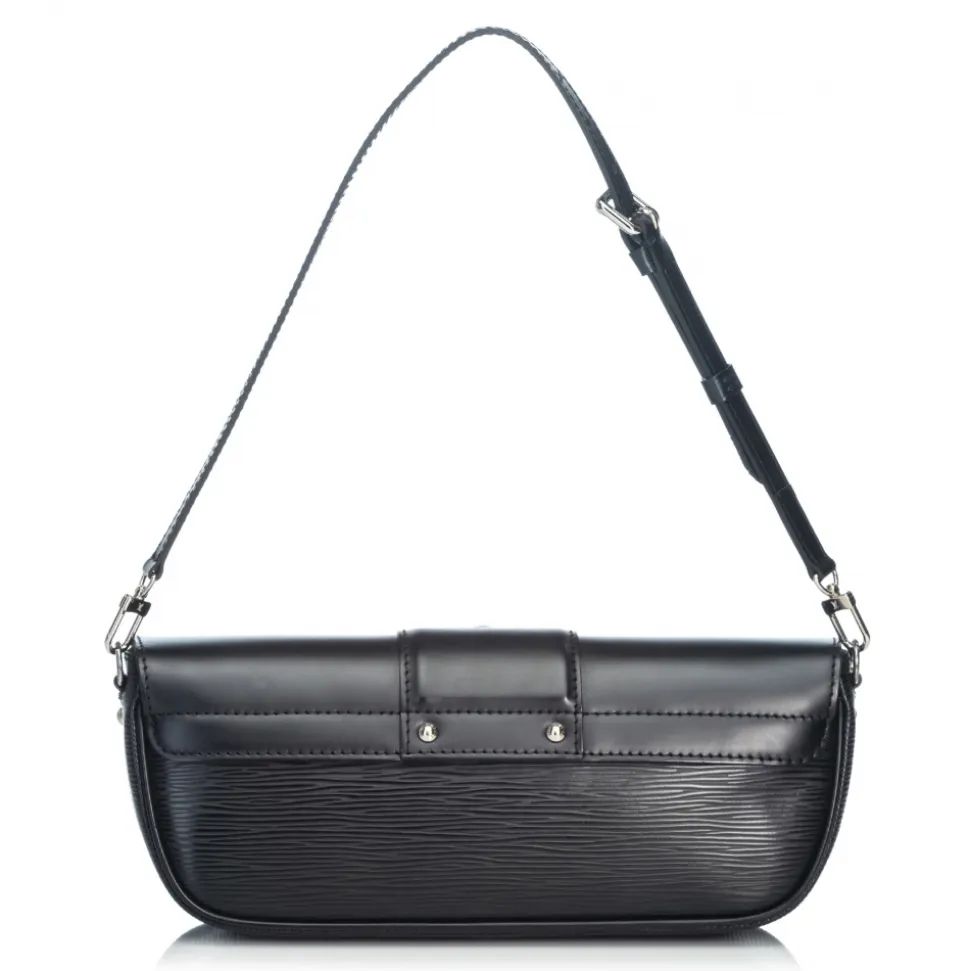 Louis Vuitton Vintage - Epi Pochette Montaigne Bag - Black - Leather and Epi Leather Handbag - Luxury High Quality - Avvenice