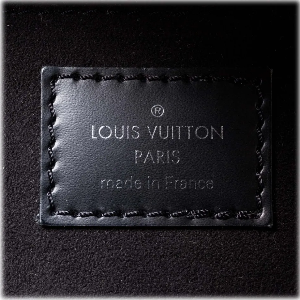 Louis Vuitton Vintage - Epi Pochette Montaigne Bag - Black - Leather and Epi Leather Handbag - Luxury High Quality - Avvenice