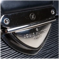 Louis Vuitton Vintage - Epi Pochette Montaigne Bag - Black - Leather and Epi Leather Handbag - Luxury High Quality - Avvenice