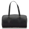 Louis Vuitton Vintage - Epi Soufflot Bag - Black - Leather and Epi Leather Handbag - Luxury High Quality - Avvenice