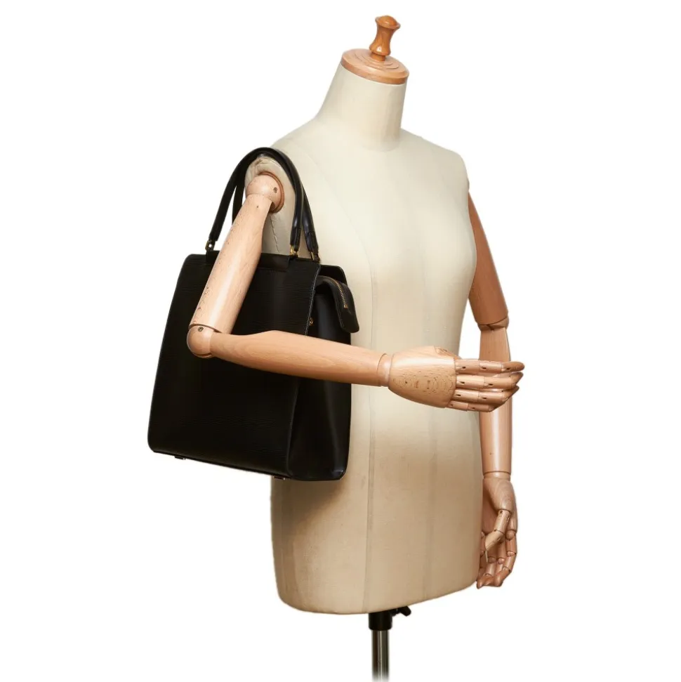Louis Vuitton Vintage - Epi Figari MM Bag - Black - Leather and Epi Leather Handbag - Luxury High Quality - Avvenice