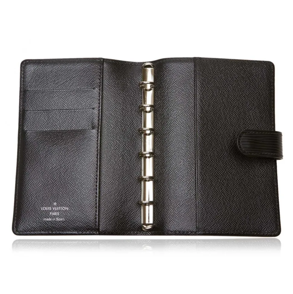 Louis Vuitton Vintage - Epi PM Agenda - Black - Diary in Epi Leather and Leather - Luxury High Quality - Avvenice